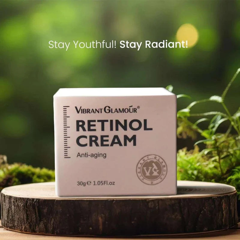 كريم الوجه بريتينول لمكافحة الشيخوخة من VIBRANT GLAMOUR Anti-Aging Retinol Face Cream