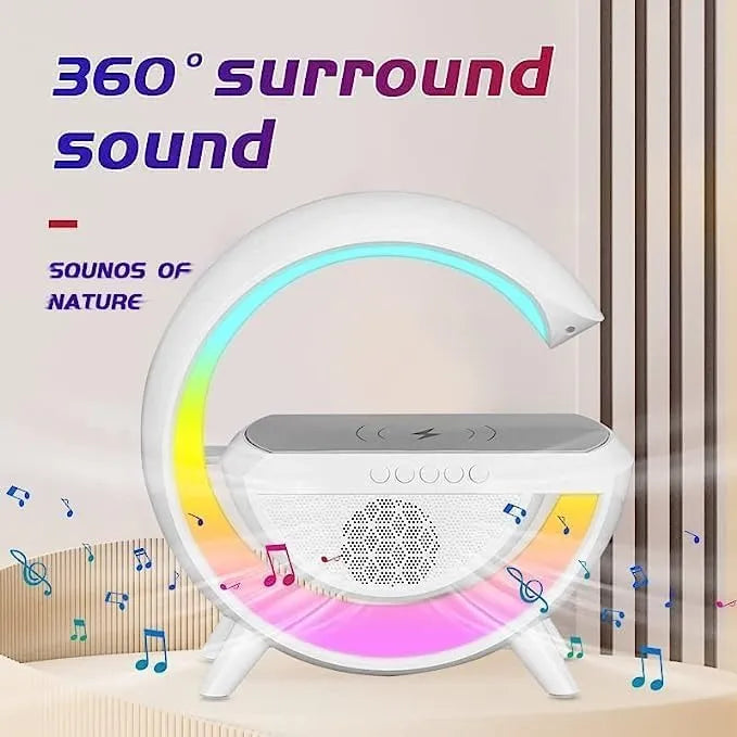 G-Shaped 3 in 1 Bluetooth Speaker with FM Radio || مكبر صوت بلوتوث 3 في 1 على شكل حرف G مع راديو - AllGoodzMart