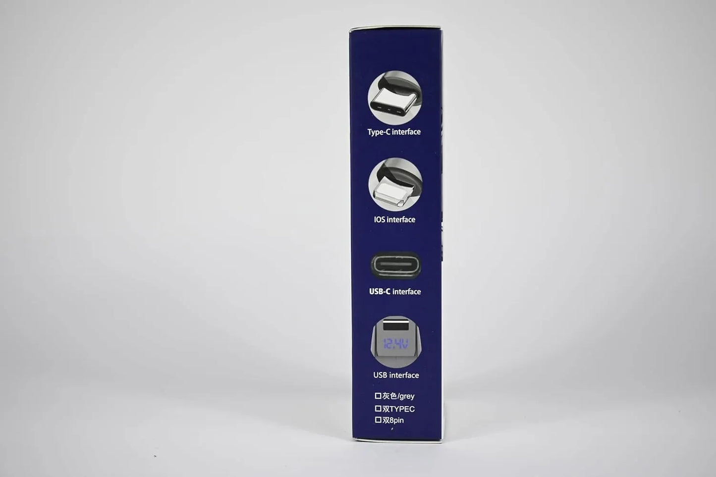 4 Fast Charging Ports with 80cm Retractable Cables || 4 منافذ شحن سريع مع كابلات قابلة للسحب بطول 80 سم - AllGoodzMart