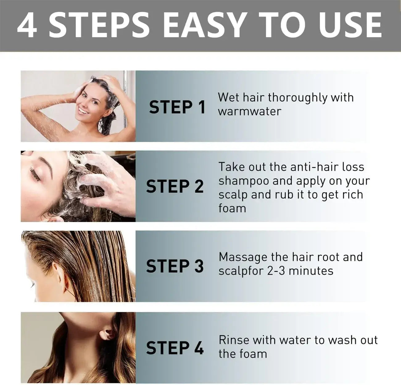 Sakura Japanese Shampoo For Hair Loss || شامبو ساكورا الياباني لعلاج تساقط الشعر - AllGoodzMart