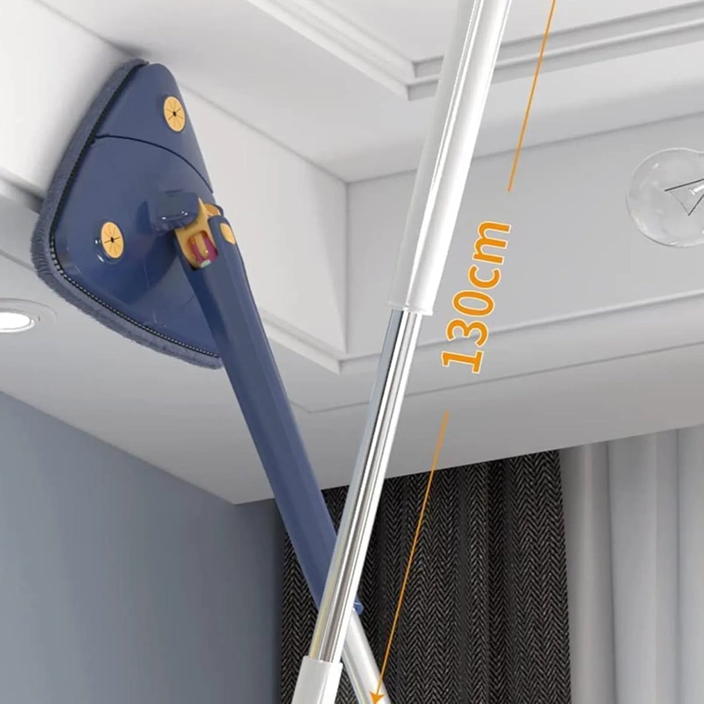 360 Degree Rotatable Adjustable Triangle Cleaning Mop || ممسحة تنظيف مثلثة قابلة للتعديل 360 درجة - AllGoodzMart