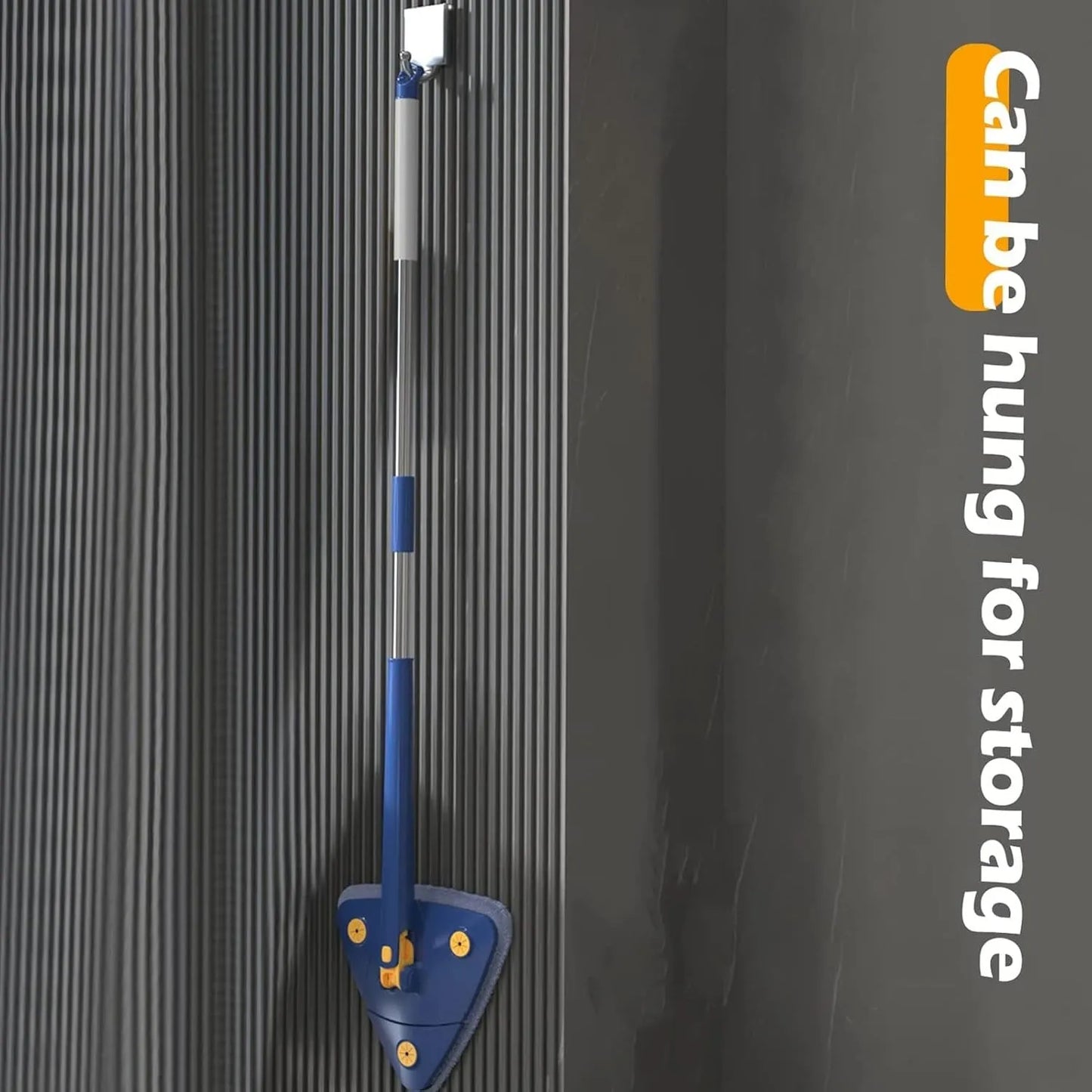360 Degree Rotatable Adjustable Triangle Cleaning Mop || ممسحة تنظيف مثلثة قابلة للتعديل 360 درجة - AllGoodzMart