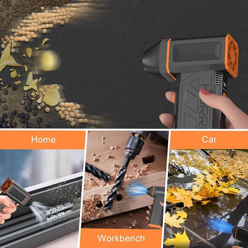Handheld Electronic Dust Blower || منفاخ الغبار الإلكتروني المحمول باليد - AllGoodzMart