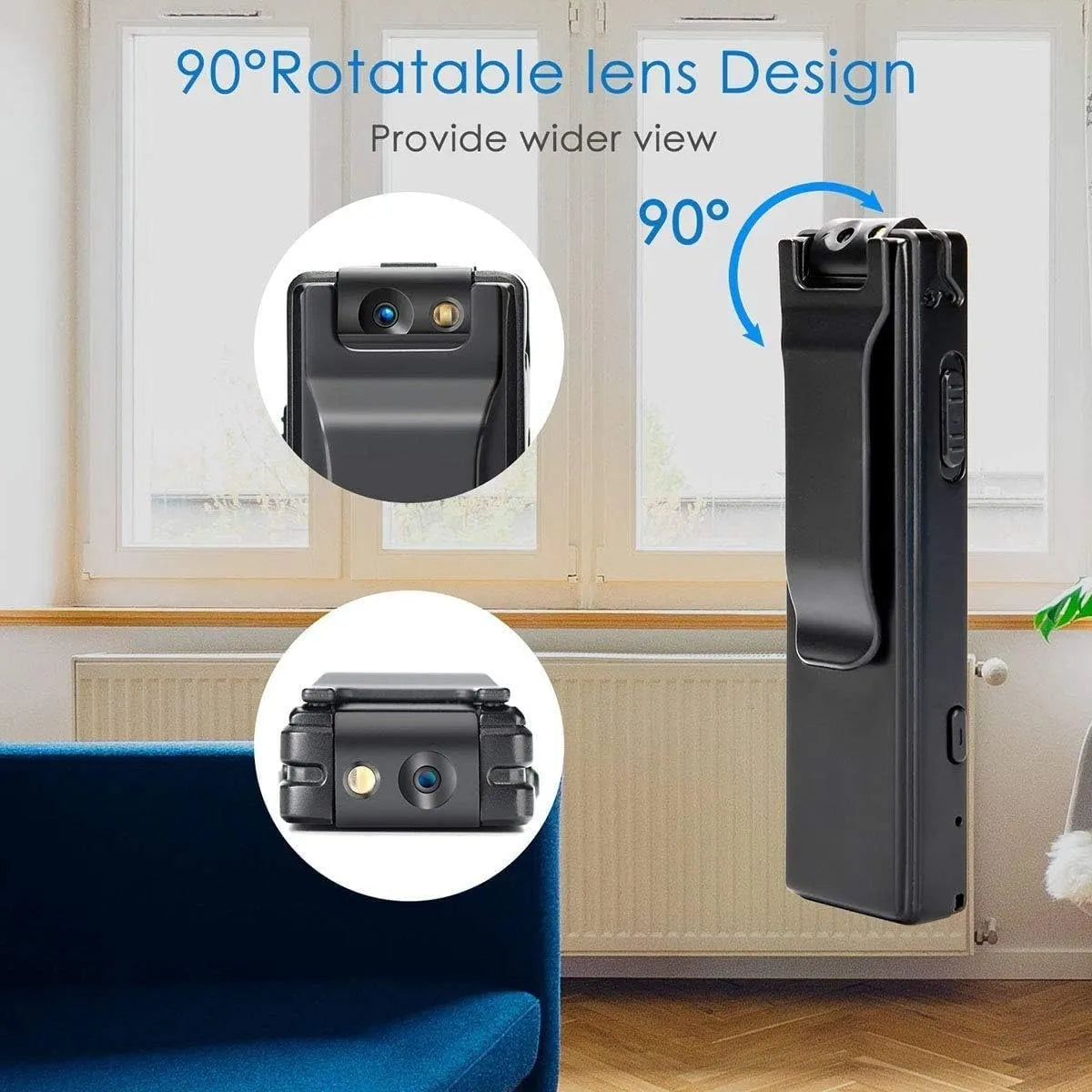 Mini Pocket Camera Video Recorder || كاميرا فيديو صغيرة محمولة - AllGoodzMart