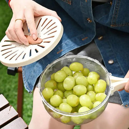 2 In 1 Drainer And Strainer Bowl || مصفاة ووعاء 2 في 1 - AllGoodzMart