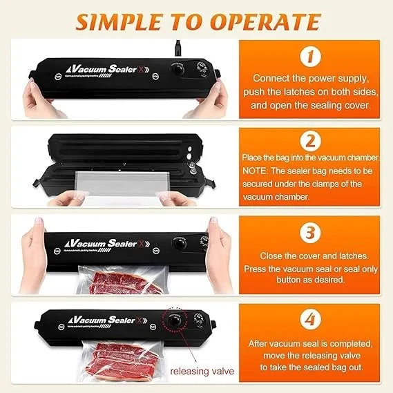 Vacuum Sealer Machine for Food || آلة تغليف الطعام بالتفريغ - AllGoodzMart